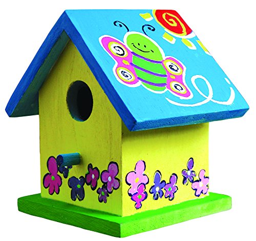 Marabu 1401990015 – Welcome Home Acryl-Set Vogelhaus - 3