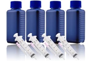 CENADO 400ml Nachfülltinte Druckertinte Refillset für CANON (blau/cyan)