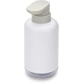 Joseph Joseph Duo Bathroom and Kitchen Soap Dispenser, Dispenser with Fill Level, 300 ml, Refillable, White