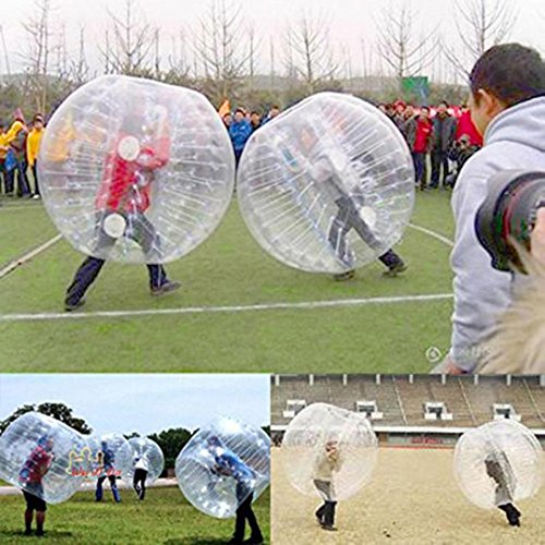 Voberry® 1,2 m Zorb balón de fútbol hinchable de parachoques cuerpo humano burbuja fútbol 4 ft