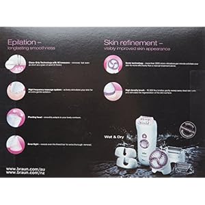 Braun Silk-épil 7 Skin Spa Wet and Dry Cordless Epilator and Sonic Exfoliation Brush - Image 6