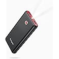 EnergyQC 20000mAh Power Bank Fast Charging USB C Input & Output, Portable Charger with Flashlight Mobile Phone Portable PowerBanks Compatible with iPhone, Huawei, Xiaomi, Samsung