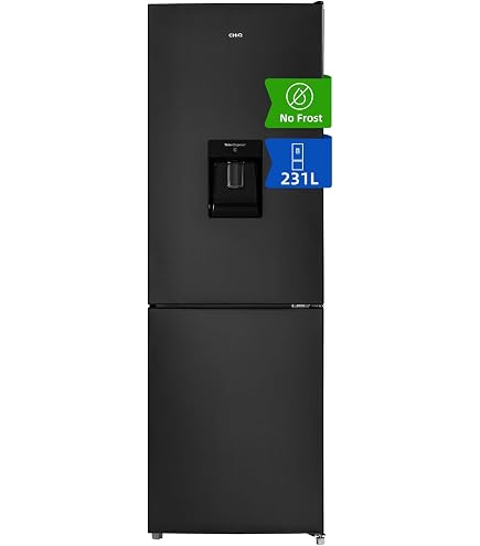 Exquisit Refrigerator Freezer KGC265 70 NF WS 040C inoxlook az | Volume