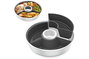 ecooe 3-częściowa silikonowa forma do piekarnika OMNIA®, nieprzywierająca wkładka silikonowa, forma do pieczenia ciast, deserów, akcesoria do Omnia Suede