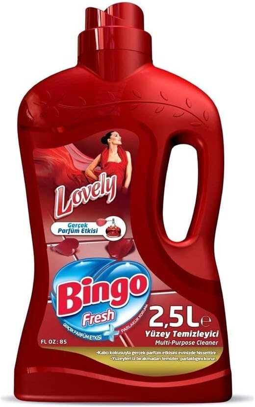 Bingo Fresh Yüzey Temizleyici, Lovely, 2,5 Lt