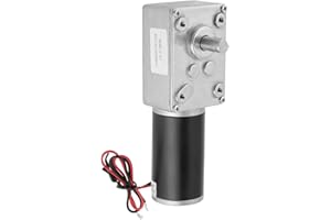 FTVOGUE 12V 200RPM 5840-31ZY, Regler Drehzahlregler Getriebemotor selbstsichernder Permanentmagnet DC Turbo Worm Reduktion Motor Getriebe f¨¹r elektrische Ger?te