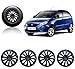 Auto Pearl - Premium Quality Car Black Wheel Cover Caps 14 Inches Press Type Fitting For - Tata Indica Vista RS.1349.00