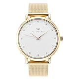 wristology Olivia Damen Kristall Gold Freund Metall Mesh Gurt