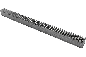 Kuggstång I Stål 1 Mod 10mmx10mm 300mm-500mm Raka Tänder for Gravörrouter(400mm)
