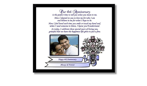 fourth anniversary gift for wife
