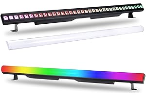 LED Wash Light Bar, WorldLite DJ Stage Light Bar 144W 36LEDs RGBW Spectrum Wash & Pixel Mapped 2-in-1 Light Bar, DMX & RDM Control for DJ Stage Lighting, Disco Club Gig Church Wedding Party Lights