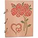 Produktbild PETAFLOP 13x18 Fotoalbum Holz Einsteckalbum Spiralbindung Ringbuch Hochzeit Blumen