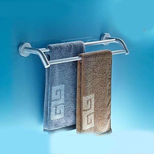 LVLIDAN Towel Rack Hanger Holder Rail Double laye Bathroom Towel Bar Simple style 50cm