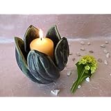 Kerzenschale, Windlicht als Blüt