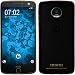 Produktbild PhoneNatic Case für Lenovo Moto Z Hülle Silikon grau Slimcase + 2 Schutzfolien