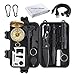 Produktbild TOOGOO Notfall-ueberlebens-Kit 13 in 1, Mini Survival Gear Kit im Freienueberlebens-Werkzeug mit thermischer Decke Karabiner-Armband Feuer-Starter Mehr Fuer Abenteuer im Freien Reisen Wandern