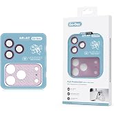 Senon Apple iPhone 18 Pro Uyumlu Go Des FC009 Titanyum Serisi Anti Reflective 2in1 Kamera Lens Koruyucu Vişne