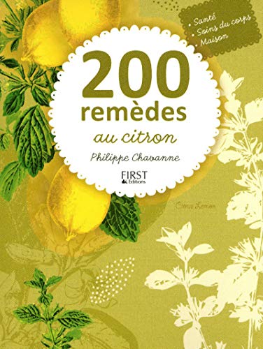 Télécharger 200 remèdes au citron Livre PDF Gratuit