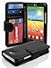 Price comparison product image Cadorabo DE-101008 LG L70 Mobile Phone Case with 3 Card Slots Black