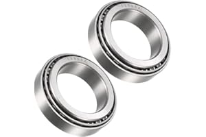 PATIKIL 32906X 30mm Foro 47mm DE 12mm Larghezza Conica Rulli Cuscinetto Cono e Coppa Set 2pz