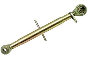 Fournial Oberlenker Kat.1, Gew.:27x3mm, A:320mm, B:430-640mm, Metall, Gold, für Traktoren bis 80 PS