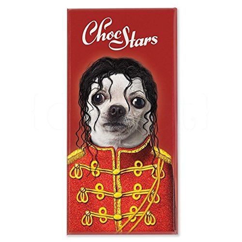 Preisvergleich Produktbild Michael Jackson 100g. ChocStars. 10 Stk.