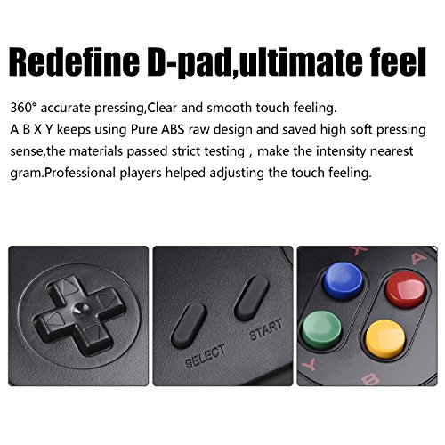 iNNEXT 2x Nueva Retro USB para S  per SNES controlador Mando de juegos Controller para PC   Mac