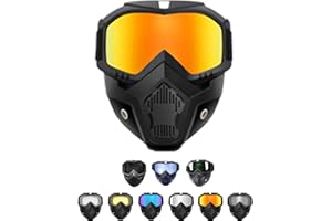 FZYSJVE Special Mask for Welding and Cutting, Welding Helmet with Respirator, Large Viewing Welding Hood, Anti-Ultraviolet Radiation, Anti-Glare, Anti-Dust, Welding Hood,Welding Glasses(Imitation red)