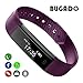Produktbild Fitness-Tracker-Armband, Schrittzähler zum Spazieren, Schlaf-Monitor, Kalorienzähler, Uhr, OLED-Touchscreen, wasserdicht, Sport-Armband, verbessern Sie Ihre Gesundheit und Motivation, hilft Gewicht zu verlieren, für Männer und Frauen, iOS und Android, Herren, violett