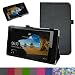Produktbild Odys Winpad X9 hülle,Mama Mouth Folding Ständer Hülle Case mit Standfunktion für 8.9" Odys Winpad X9 / Wintab Ares 9 / Cosmo Win X9 Windows 10 Tablet,Schwarz