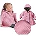 xhorizon TM FLK T175 Baby Girls Hooded Warm Wool Cotton Jacket Trench Coat Outwear