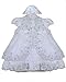 Highly Detailed Baby Girl's 2pc Christening Gown With Cape (18-24months)