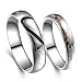 Via Mazzini 316L Stainless Steel Real Love Couple Rings (Ring0096) RS.799.00