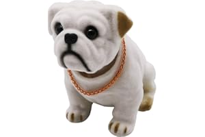 MonLiya Nette Nicken Schütteln Kopf Hund Verzierungen Wackelhund Auto-Innendekoration Ornament Statuen und Skulpturen Schüttelt den Kopf Hundedekoration Deko Figur