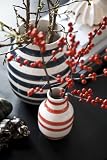 Kähler Design Vase Omaggio Schwarz (20cm) - 2