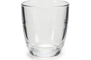 Vivalto Juego 6 Vasos Cortado 9CL Set de Cocina, Multicolor, Estándar