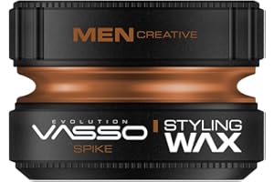 Vasso Spike Pro Clay Hair Dry Surfer - Cera de peinado (aspecto mate, 150 ml), color marrón