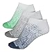 Produktbild Converse Damen Füßlinge E699 Color Shade No Show 3-er Pack grau blau grün