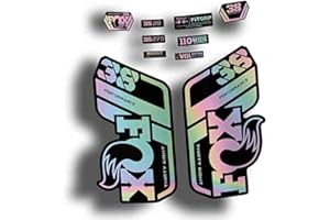 CUAC REVOLUTION Pegatinas Horquilla Compatible con Fox 38 Performance 2021 Bicicleta Ciclismo