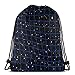 Produktbild Space-time is Warped Drawstring Shoulder Bags Gym Bag Travel Backpack Lightweight Gym for Men Women 16.9"x14"