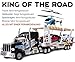 Produktbild playZ 81132-FEC - King of the Road 4 in 1 Truck - Ferngesteuert mit nur einer Fernbedienung
