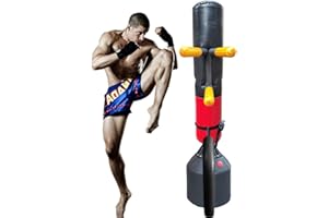 DYK&NX Wing Chun Attrappe Für Kampfsport, Künstlicher Mann Aus Holz Trainingsgerät, Tragbarer Wing Chun Dummy, Für Baum Oder Weiche Objekte