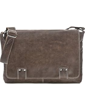 Umhängetasche aus Leder - Schultertasche, passend für 14