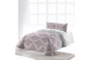 Rufino Díaz Edredón Invierno Child Estampado 350g + Funda Cojín (Rosa 45-150 cm) - Otoño/Invierno - Suave y cálido para tu Descanso