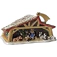Villeroy & Boch Toy’s Memory Scene, Decorative Nativity Set for Under Your Christmas Tree, Hard-Paste Porcelain, Multi-Coloured, 27 x 16 x 16 cm, Cotton, One Size