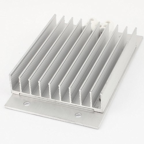 220V 100W Aluminiumlegierung Pectination elektrische Heizung 162x99x28mm - 3
