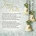Produktbild 20 Servietten 33 x 33 cm Weihnachten Glocken Jingle Bells Weihnachtslied Christmas Advent