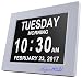 Produktbild SUPERWORLD® 8" Digitaler Kalender Tag Uhr Für Demenz Alzheimerkranke/sehschwachen Gelesen Werden. (Alzheimeruhr ) Große Zeitanzeige . Sehr Gut Geeignet Für ältere, Digital Kalender Wecker