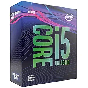 Intel Core i5-9600KF Processor (9M Cache, up to 4.60 GHz)