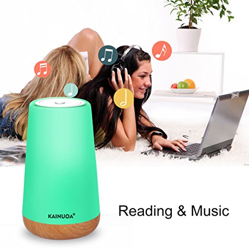 Kainuoa® LED Tischlampe mit Bluetooth Lautsprecher Touch Wireless Speaker Bunte Stimmungsleuchte Intelligente Dimmbare Dekolicht für Schlafzimmer Kinderzimmer - 4
